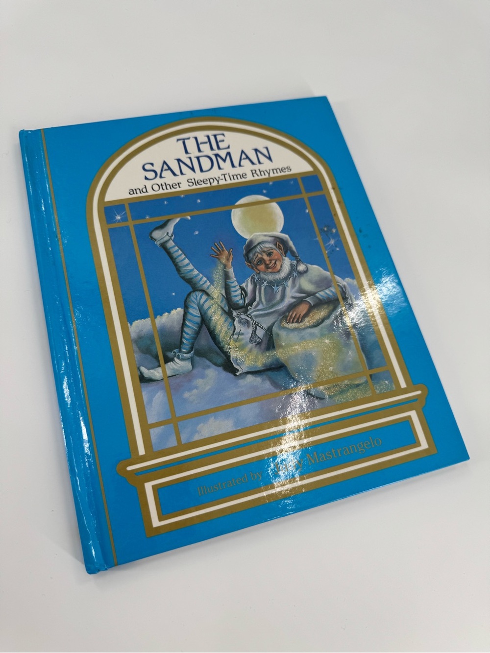 The Sandman and Other Sleepy-Time Rhymes Judy Mastrangelo Vintage 1990 Book